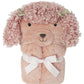 Paris Poodle Hooded Blanket