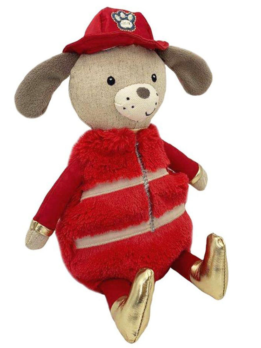 Fletcher the Fire Dog Cuddle Bud Warm-Up Plush Toy