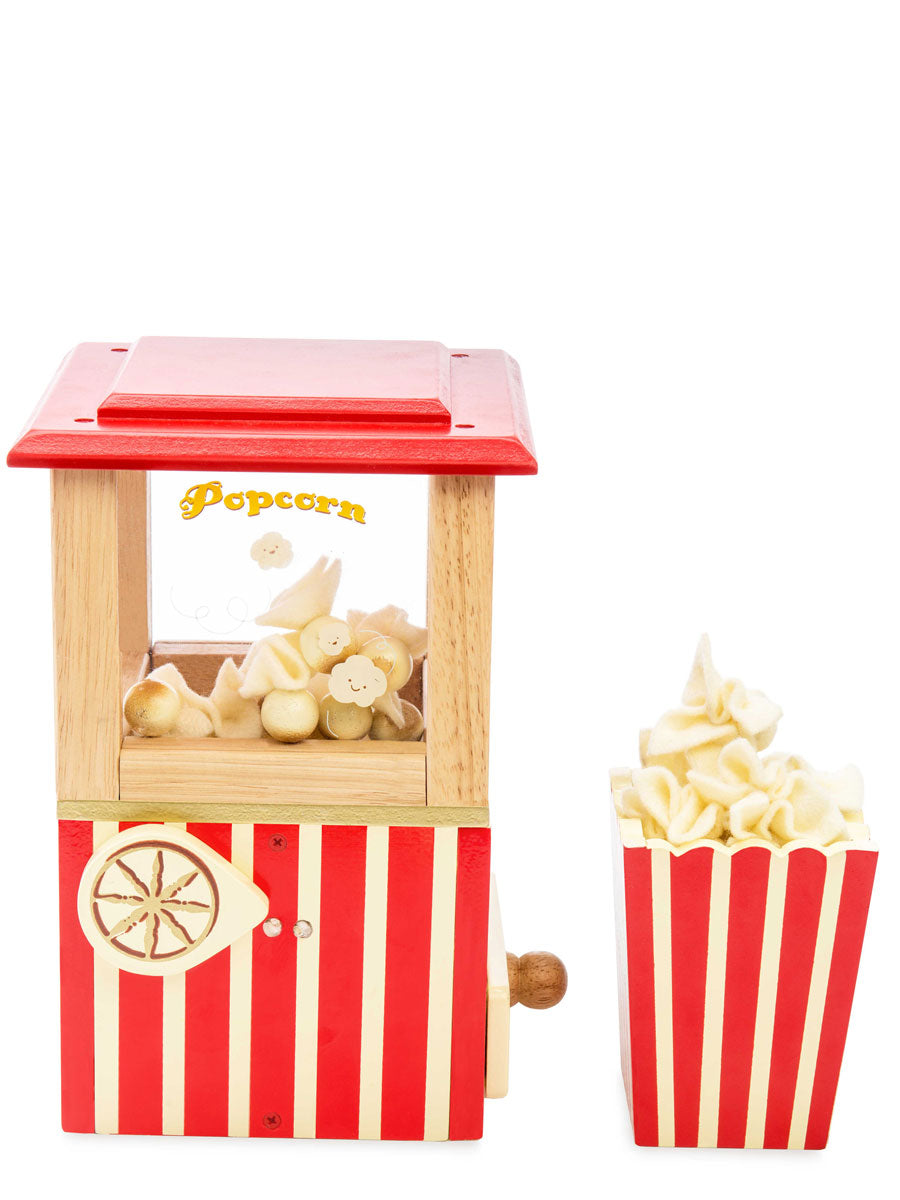 Wooden Toy Popcorn Machine
