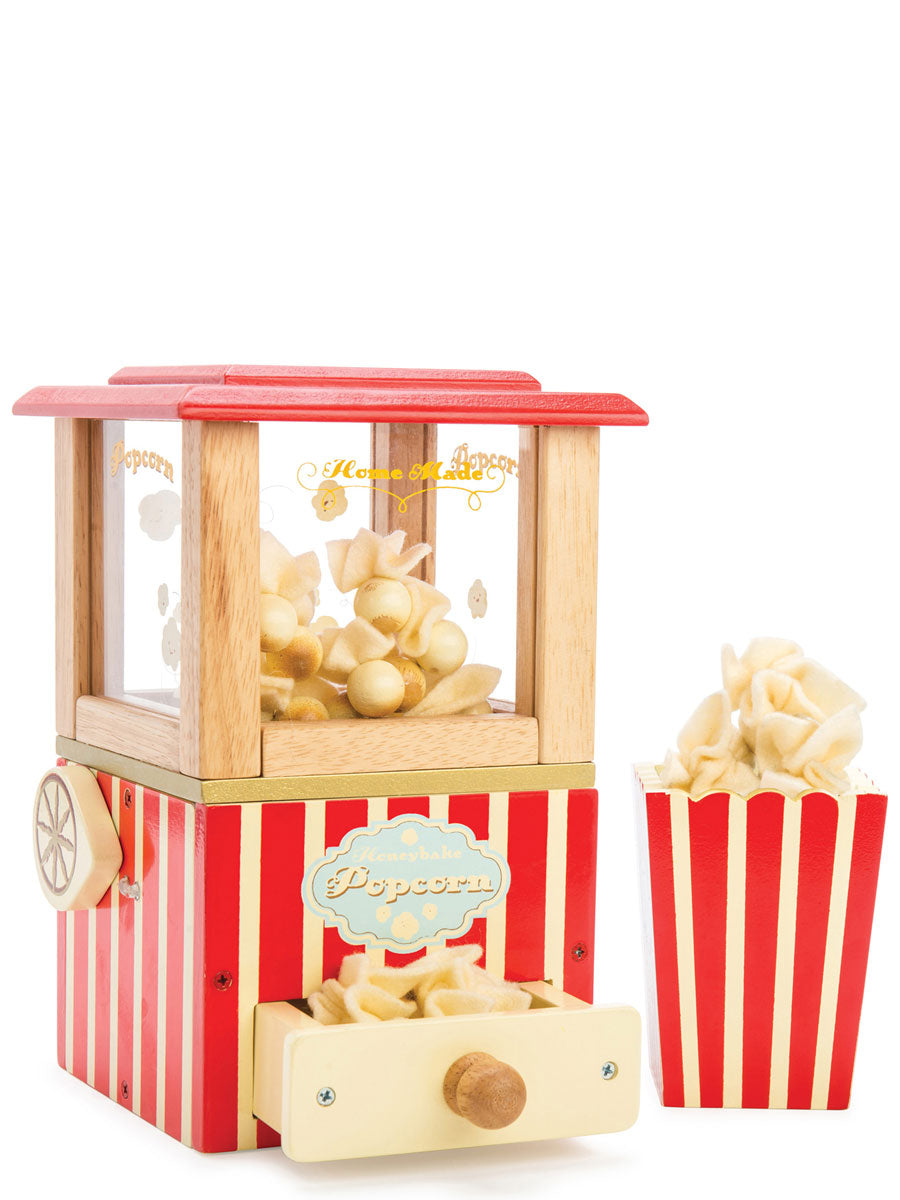 Wooden Toy Popcorn Machine