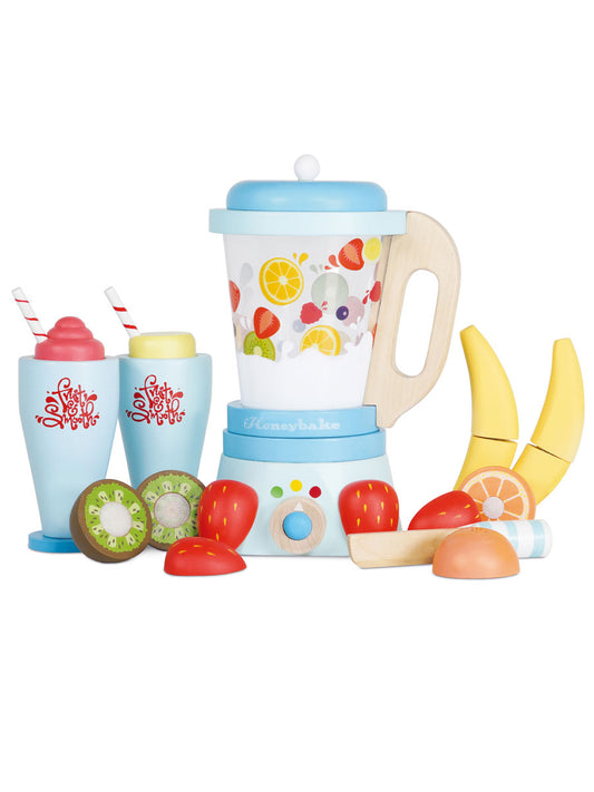 Blender 'Fruit & Smoothie' Wooden Toy Set