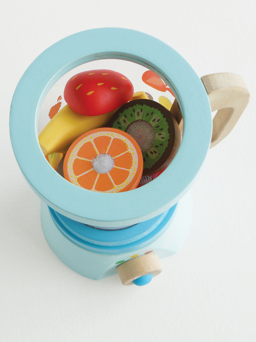 Blender 'Fruit & Smoothie' Wooden Toy Set