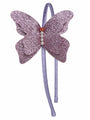 Glitter Butterfly Headband