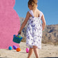 Girls Hydrangea Print Dress