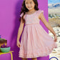 Darling Embroidered Floral Dress for Girls