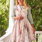 Cottage Rose Vintage Style Collar Apron for Adults