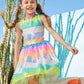 Gorgeous Striped Sequin Party Dress