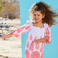 Embroidered Eyelet Smocked Dress For Girls