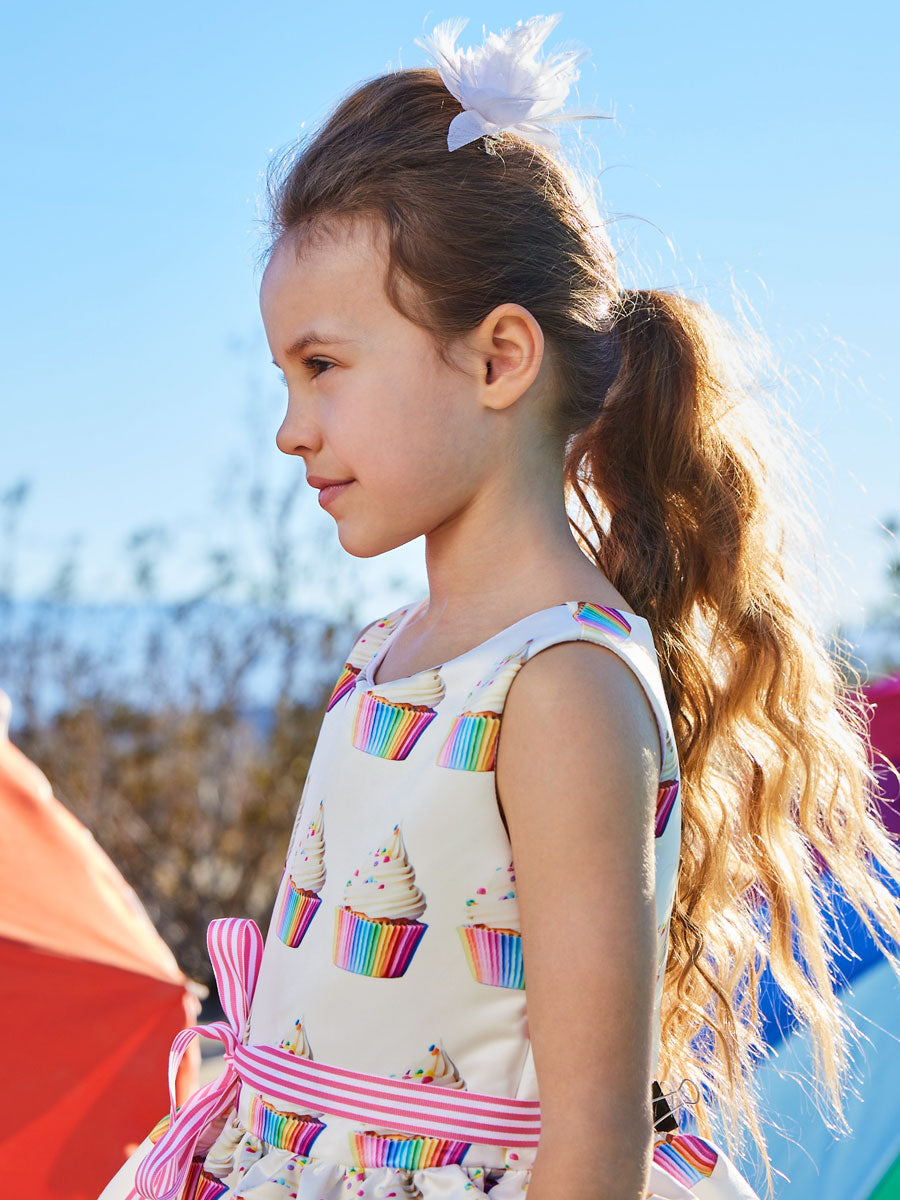 Cupcake Party Dress for Girls