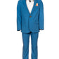Palace Blue Two Piece Mod Suit for Boys