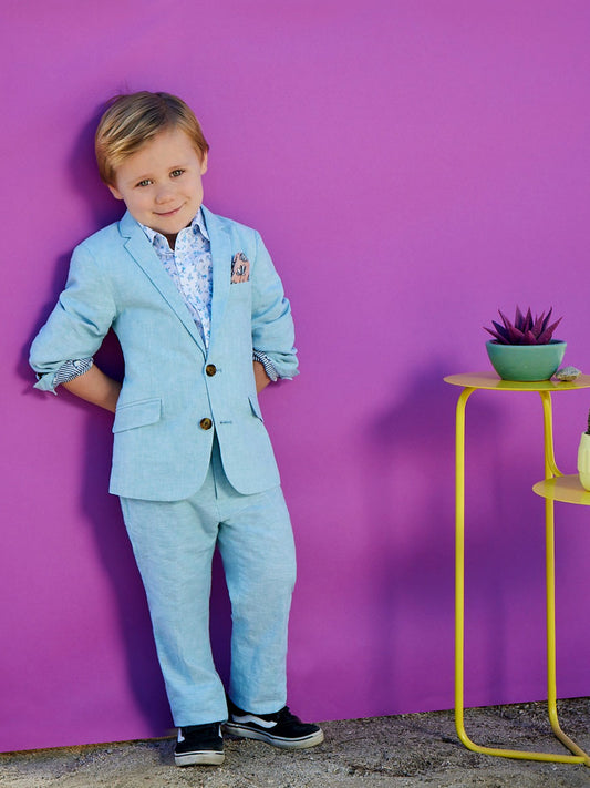 Mint Two Piece Mod Suit for Boys