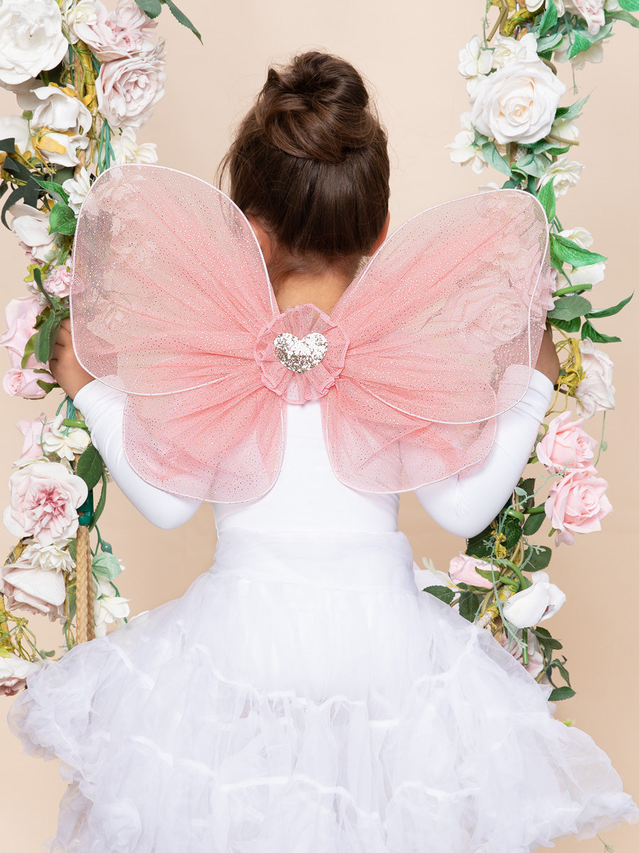 Pink Mesh Wings