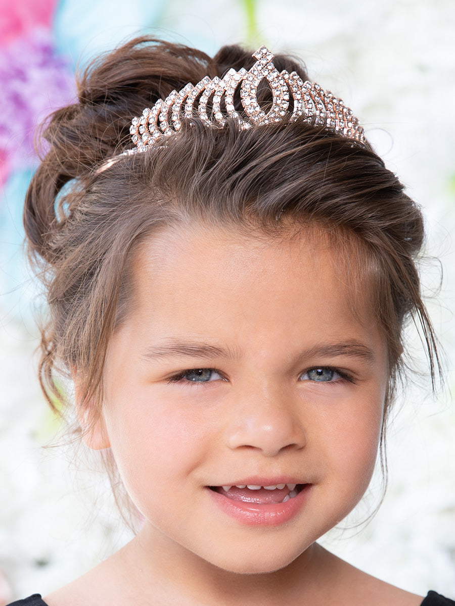 Rose Gold Queen Tiara