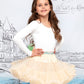 Gold Tutu Skirt for Girls
