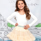 Gold Tutu Skirt for Girls