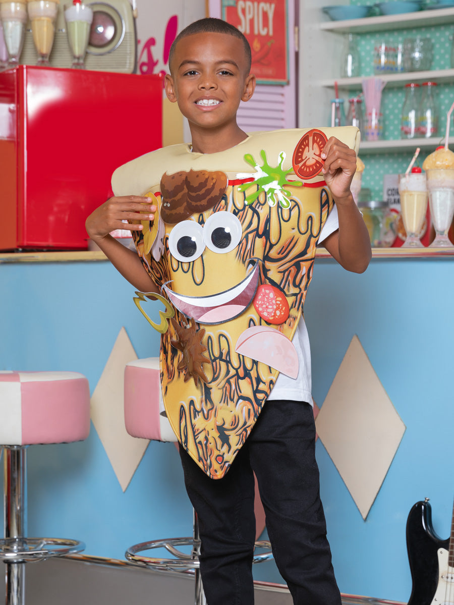 Make-Your-Own-Pizza Costume for Kids