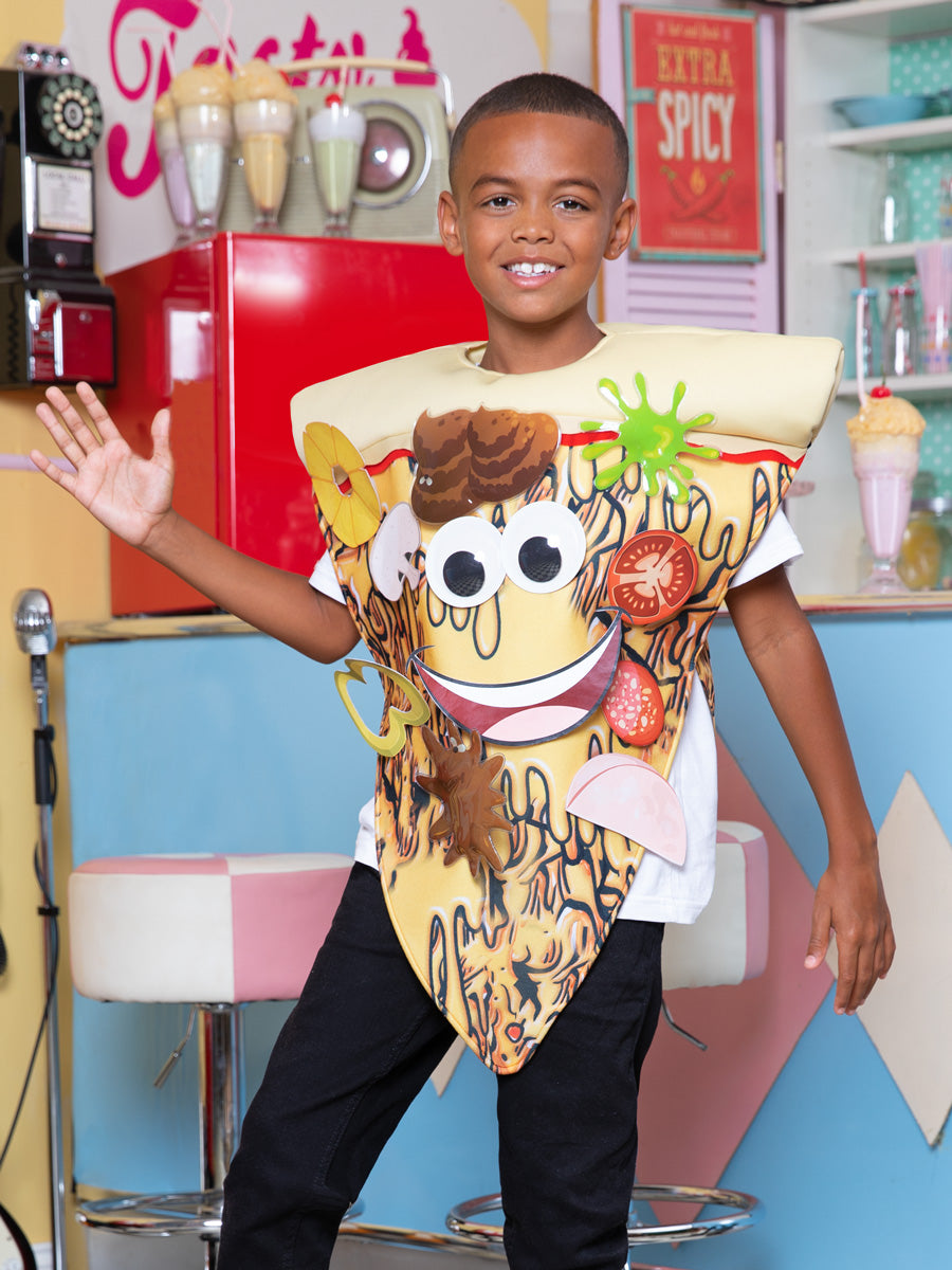 Make-Your-Own-Pizza Costume for Kids