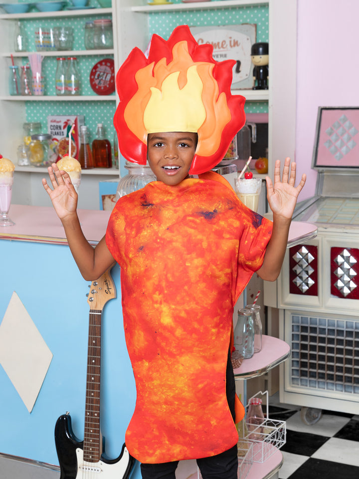 Hot Wings Costume and Hat Set for Kids