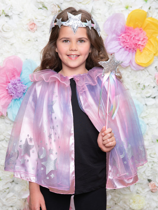 Starry Wizard Cape Dress Up Kit