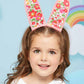 Pink Liberty Bunny Ears on Hairband