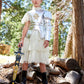 White Knight Costume for Girls