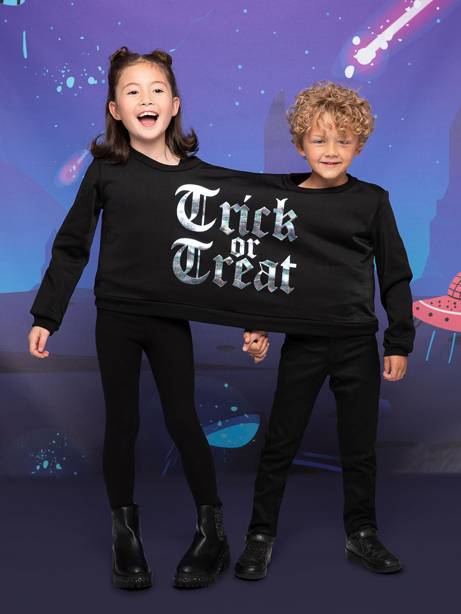 Trick Or Treat Sweater for Kids
