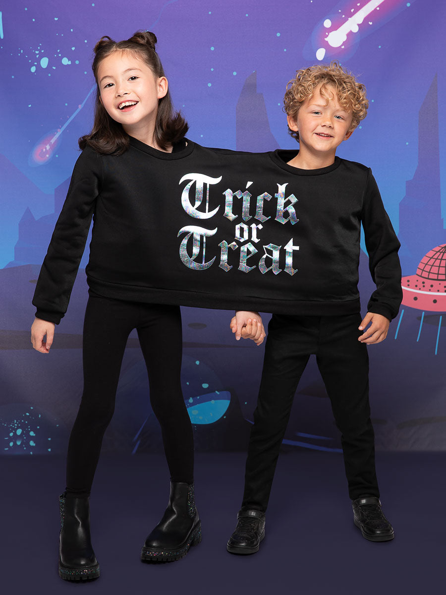Trick Or Treat Sweater for Kids