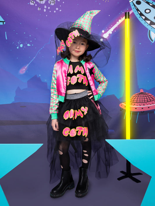 Oh My Goth Witch Costume for Girls