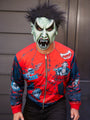 Vampire Latex Mask with Hair