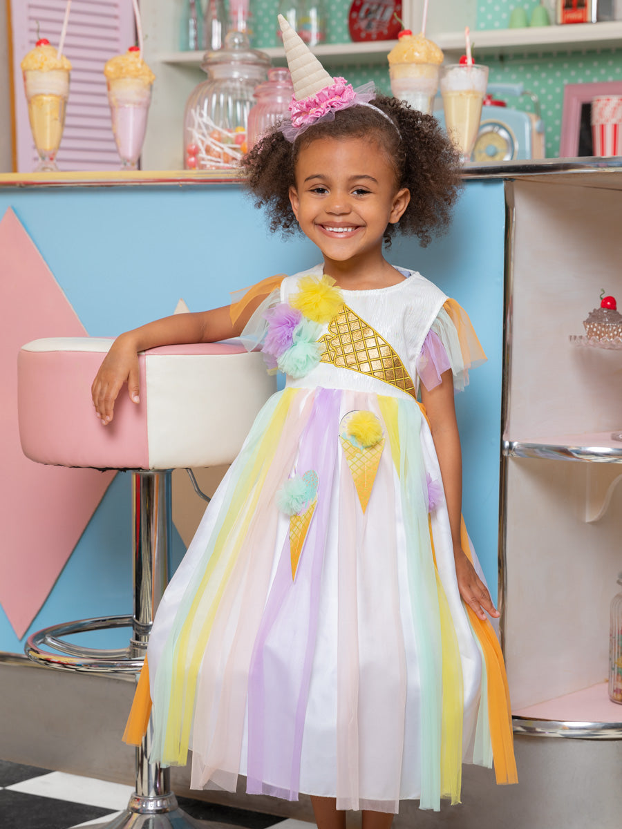 Ice Cream Fairy Costume for Girls