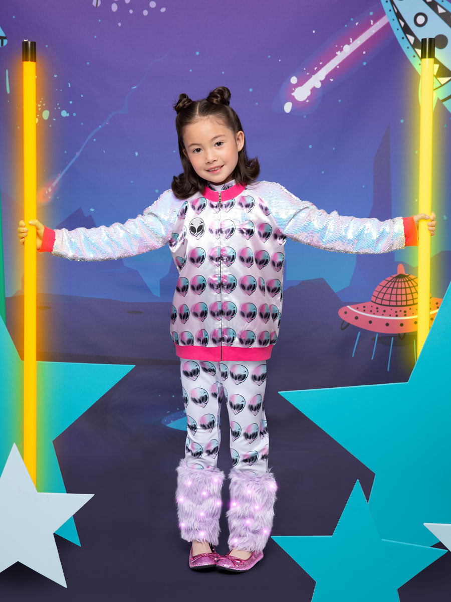 Light-Up Legwarmers for Girls
