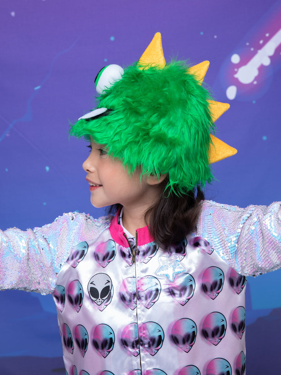 One-Eyed Alien Monster Hat for Kids
