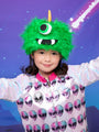 One-Eyed Alien Monster Hat for Kids