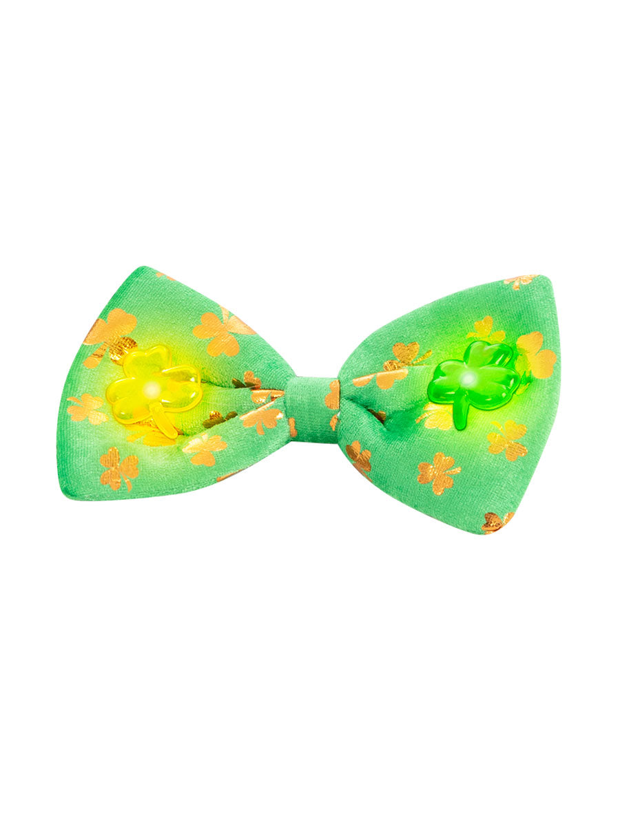 St. Patrick's Light Up Top Hat & Bow Tie