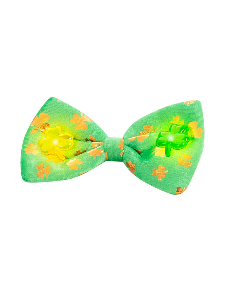 St. Patrick's Light Up Top Hat & Bow Tie