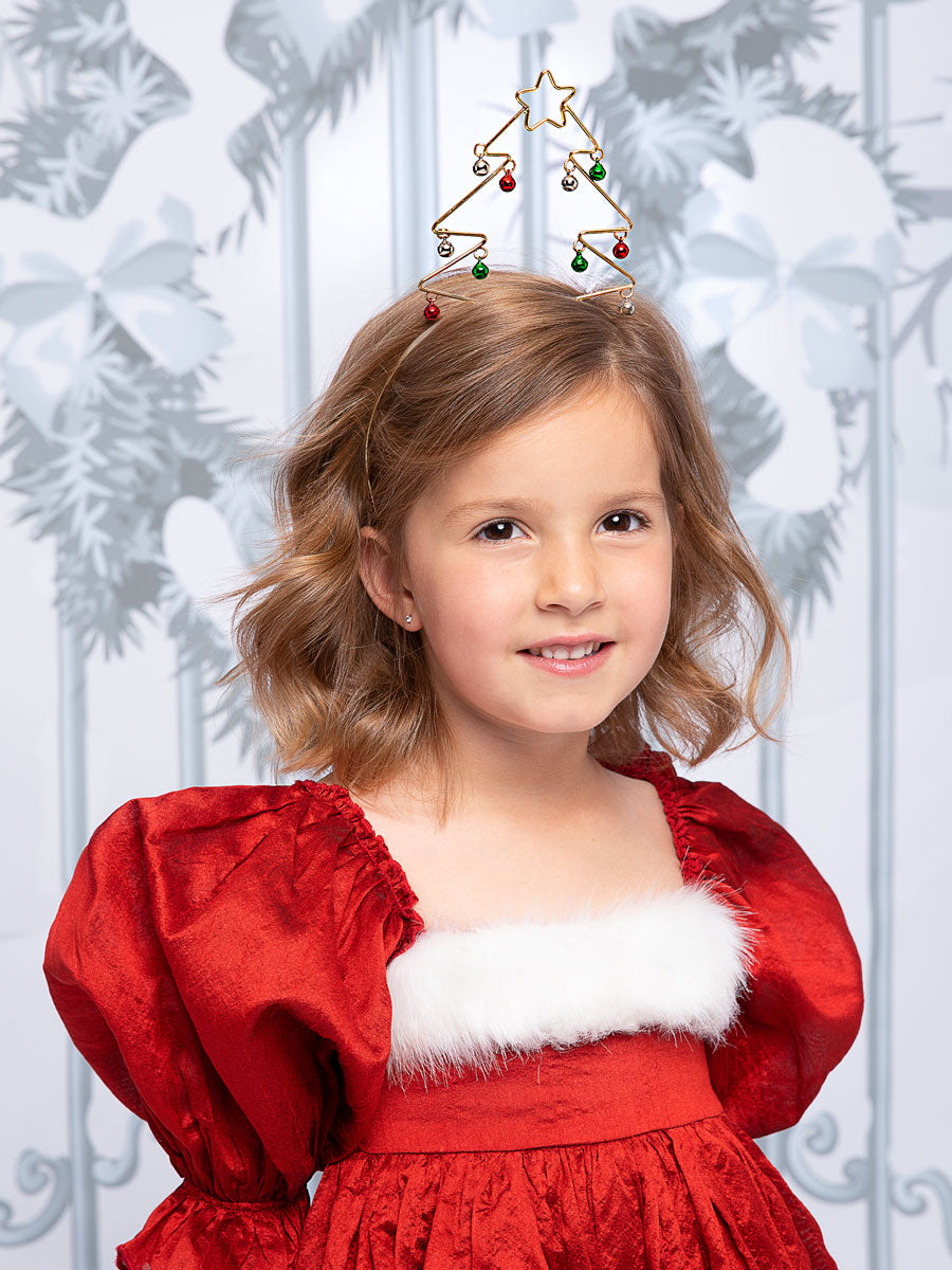 Christmas Tree Tiara Headband