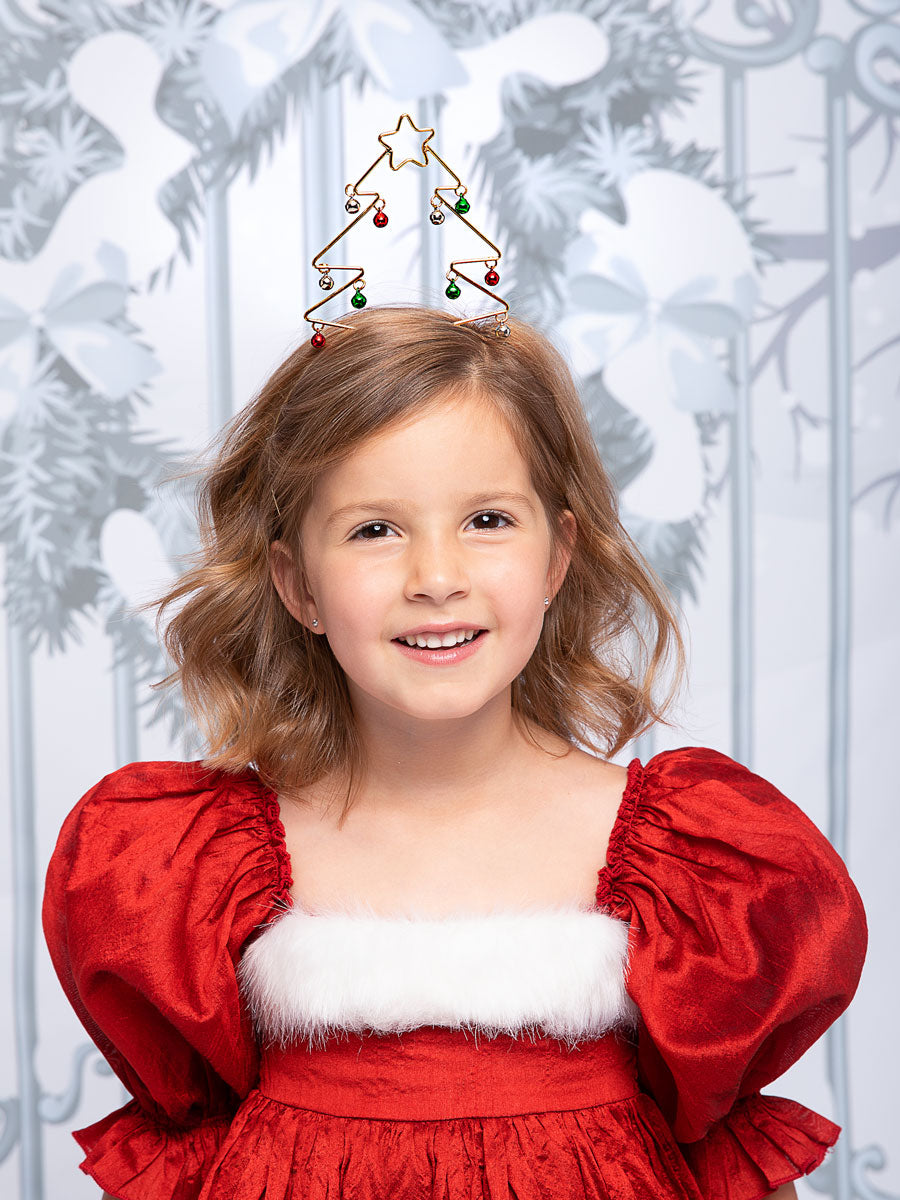 Christmas Tree Tiara Headband