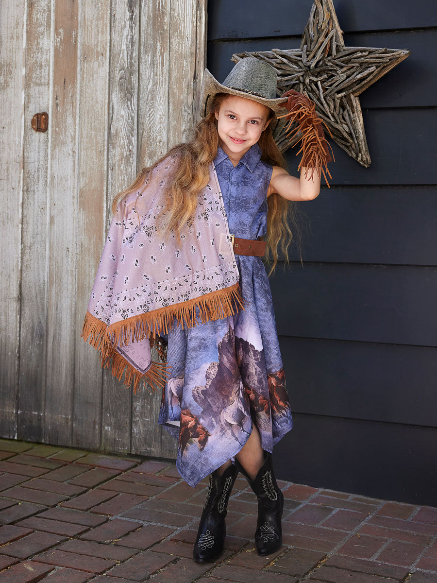 Way Out West Cowgirl Costume for Girls