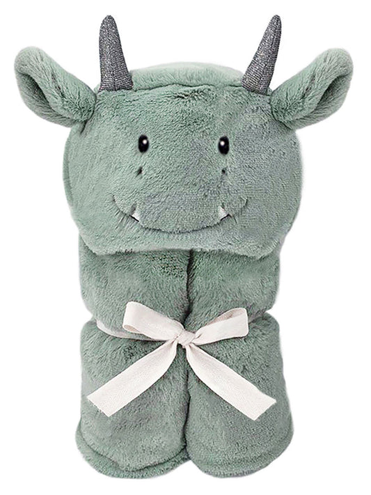 Dax the Dragon Plush Hooded Blanket