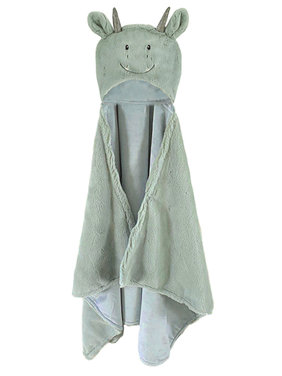 Dax the Dragon Plush Hooded Blanket