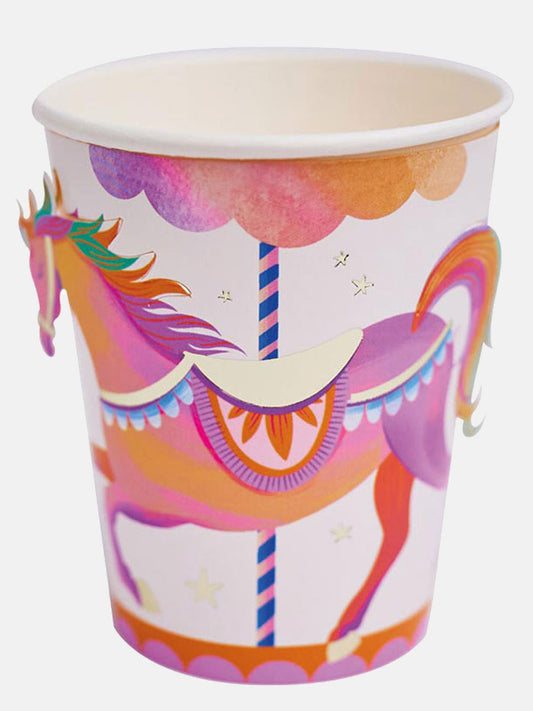 Unicorn Fairy Princess Paper Party Cups (x8)