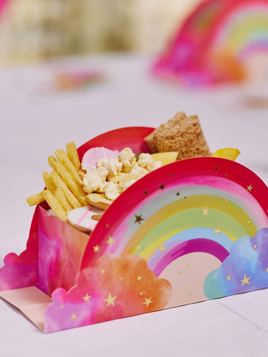 Unicorn Fairy Princess Food Trays (x4)