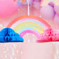 Unicorn Fairy Princess Honeycomb Decorations (x5)