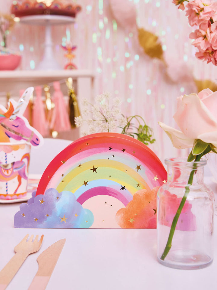 Unicorn Fairy Princess Food Trays (x4)