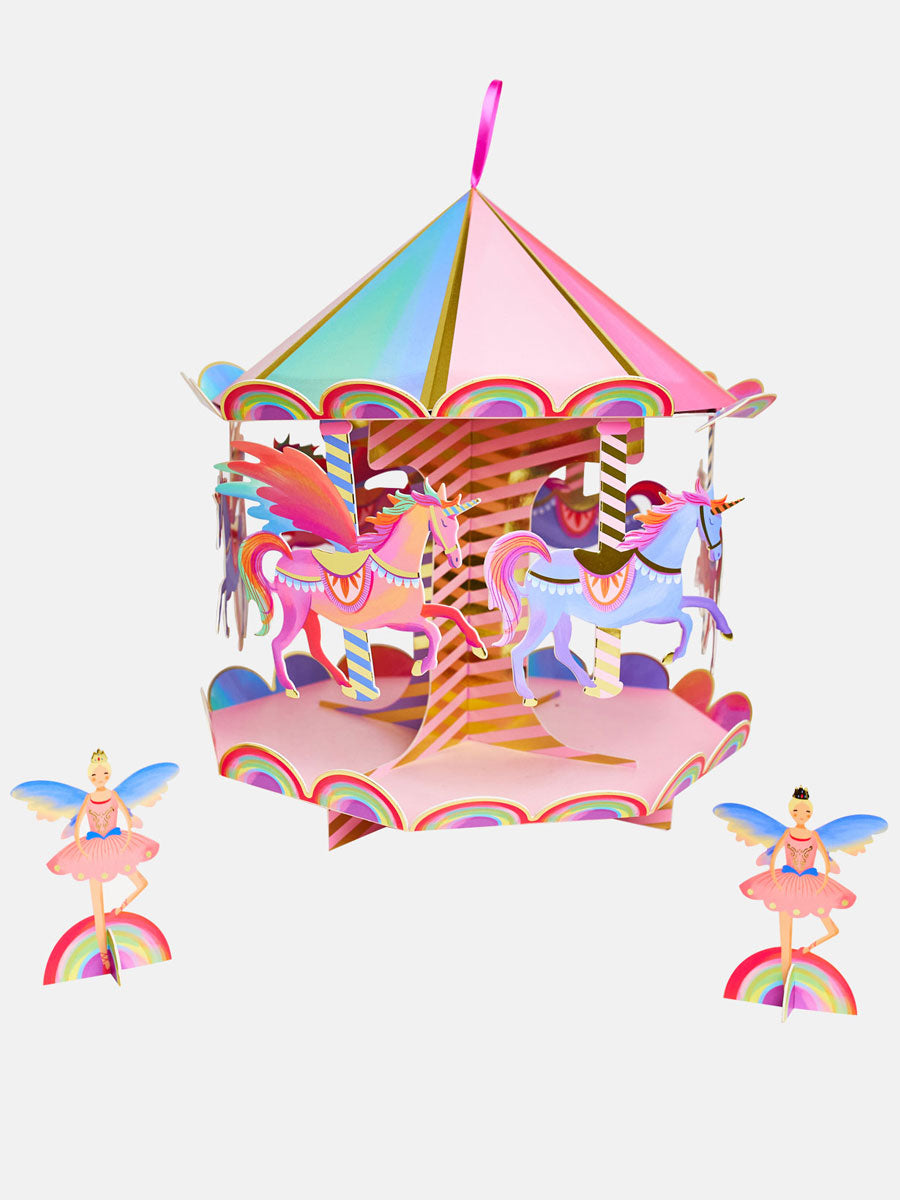 Unicorn Fairy Princess Carousel Treat Stand