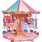 Unicorn Fairy Princess Carousel Treat Stand