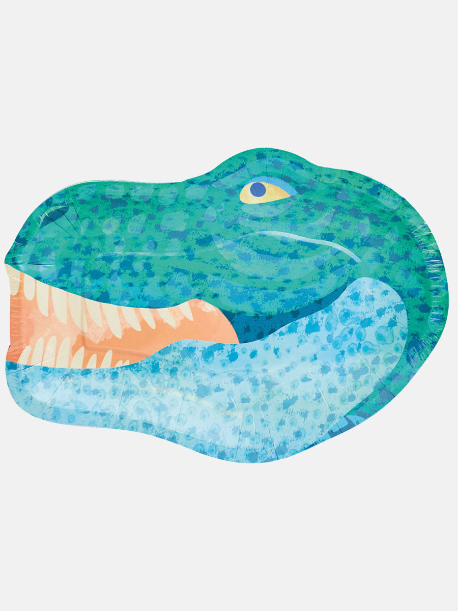 Dino Explorer Paper Party Plates (x8)