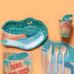 Dino Explorer Paper Party Plates (x8)