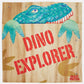 Dino Explorer Paper Party Napkins (x16)