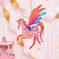 Unicorn Fairy Princess Honeycomb Decorations (x5)